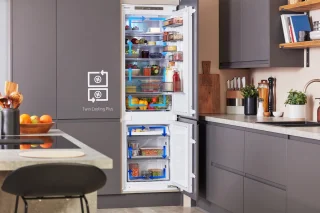 Samsung BRB26705DWW Koelvriescombinatie Inbouw 264L Wit