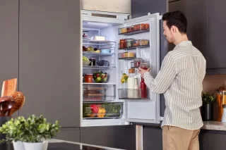 Samsung BRB26705FWW Koel-vriescombinatie
