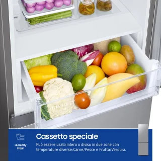 Samsung RB33B610ESA koelvriescombinatie 344L grafiet metallic