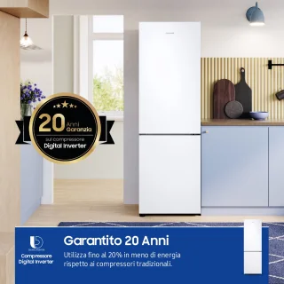 Samsung RB33B610EWW Koel-vriescombinatie