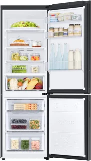 Samsung RB33B610FBN Koel-vriescombinatie Zwart 344L