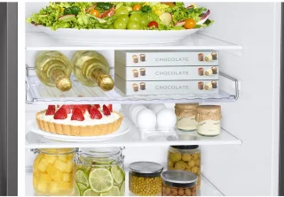 Samsung RB34C602ESA Inox Koelvriescombinatie