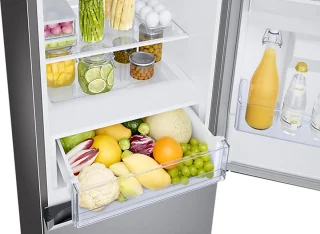 Samsung RB34C652ESA Koelkast Vrijstaand Zilver 341L
