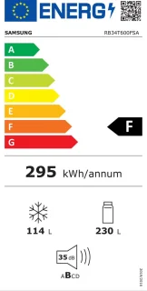 Samsung RB34T600FSA SpaceMax koel-vriescombinatie