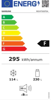 Samsung RB34T600FSA SpaceMax koel-vriescombinatie