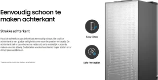 Samsung RB34T600FSA SpaceMax koel-vriescombinatie