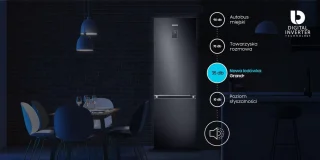 Samsung RB34T672EBN koel-vriescombinatie zwart 344L