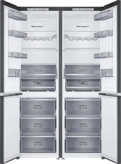 Samsung RB36R872PB1 Koel-vriescombinatie Zwart