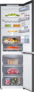 Samsung RB36R872PB1 Koel-vriescombinatie Zwart