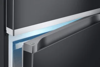 Samsung RB36R872PB1 Koel-vriescombinatie Zwart