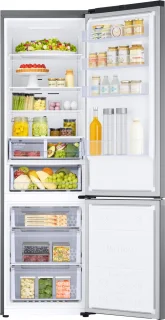 Samsung RB38C607AS9 koel-vriescombinatie zilver rvs
