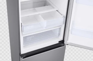Samsung RB38C607AS9 koel-vriescombinatie zilver rvs