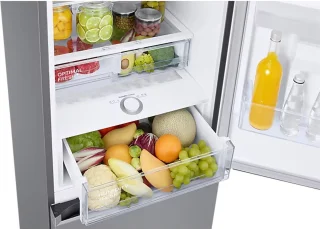 Samsung RB38C635ES9 Koel-vriescombinatie Zilver 386L