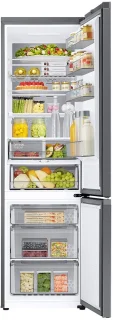 Samsung RB38C776ASR Koelkast Vrijstaand Zilver 387L