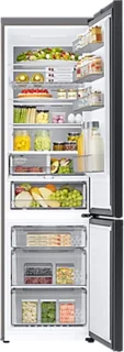 Samsung RB38C7B5DB1/EF koelvriescombinatie zwart 390L