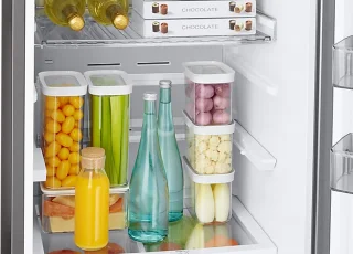 Samsung RB38C7B6AB1 Koelvriescombinatie Zwart