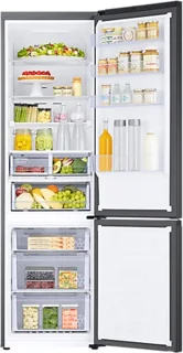 Samsung RB38T674EB1 koel-vriescombinatie grafiet 385 l vrijstaand