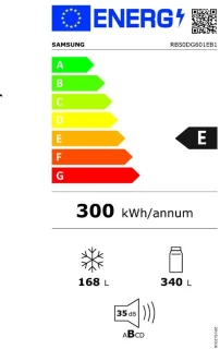 Samsung RB50DG601EB1 Koelvriescombinatie 508L Antraciet