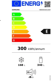 Samsung RB50DG601ES9 Koelvriescombinatie 508L Platina