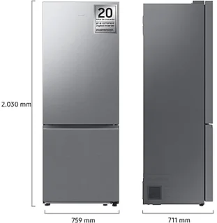Samsung RB53DG703DS9EF koelvriescombinatie 538L roestvrijstaal