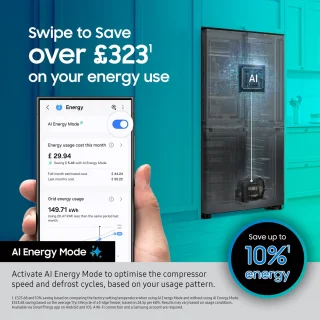 Samsung RF65DB970E22EU koel-vriescombinatie
