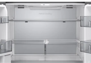 Samsung RM90F67CECEO Side by Side koelkast grafietglas