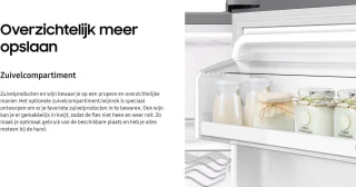 Samsung RS50N3903SA Amerikaanse koelkast zilver