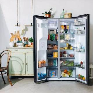 Samsung RS6HA8891B1 Amerikaanse Family Hub koelkast