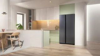 Samsung RS70F65QEFEF Amerikaanse koelkast Zwart