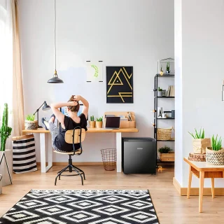 Severin KB 8879 Mini koelkast 45L zwart