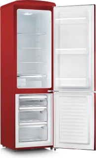 Severin RKG 8917 Koel-vriescombinatie Retro Rood