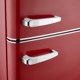 Severin RKG 8983 Koelvriescombinatie Rood