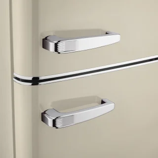 Severin RKG 8985 Retro koelvriescombinatie creme