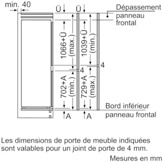 Siemens iQ300 KI86NVFE0 koel-vriescombinatie inbouw