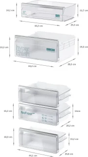 Siemens iQ300 KI86NVSE0 Inbouw koel-vriescombinatie
