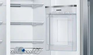 Siemens iQ500 KA93GAIDP Amerikaanse koel-vriescombinatie RVS