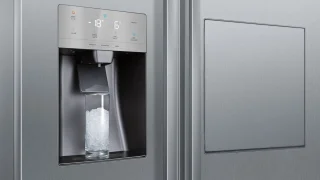 Siemens iQ500 KA93GAIDP Amerikaanse koel-vriescombinatie RVS