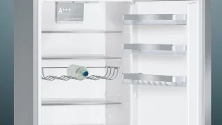 Siemens iQ500 KG39EAICA koel-vriescombinatie vrijstaand zilver 343L