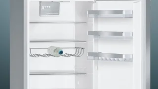 Siemens iQ500 KG39EAICA koel-vriescombinatie vrijstaand zilver 343L