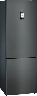 Siemens iQ500 KG49NAXDP koel-vriescombinatie zwart 438L vrijstaand