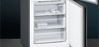 Siemens iQ500 KG49NAXDP koel-vriescombinatie zwart 438L vrijstaand
