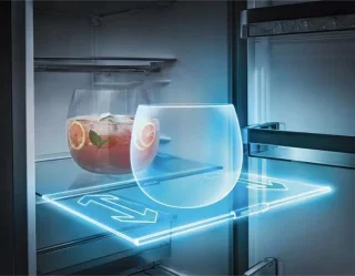 Siemens iQ500 KG49NAXDP koel-vriescombinatie zwart 438L vrijstaand