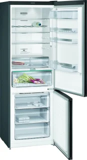 Siemens iQ500 KG49NAXDP koel-vriescombinatie zwart 438L vrijstaand