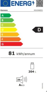 Siemens iQ500 KI41RADD1 Inbouwkoelkast 122 cm