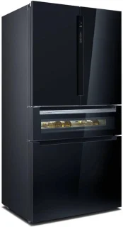 Siemens KF96RSBEA-1 Amerikaanse koelkast Zwart