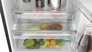 Siemens KG49NXXCF iQ300 Koel-vriescombinatie Zwart