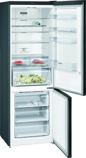 Siemens KG49NXXEA iQ300 Koel-vriescombinatie Zwart