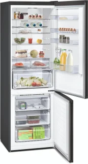 Siemens KG49NXXEA iQ300 Koel-vriescombinatie Zwart