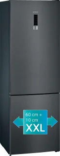Siemens KG49NXXEA iQ300 Koel-vriescombinatie Zwart
