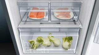 Siemens KG49NXXEA iQ300 Koel-vriescombinatie Zwart